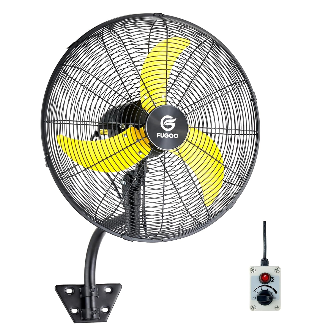 20" Outdoor Quiet Oscillating Wall Fan