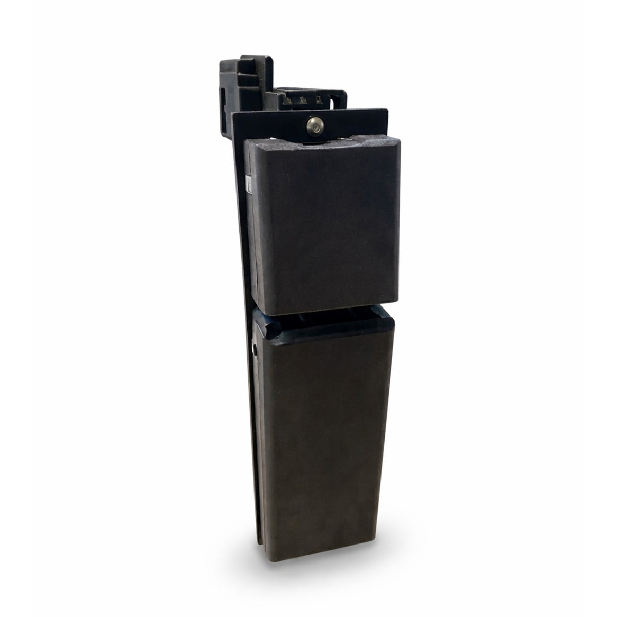 Marina Mount Boat Bumper Attachment with two protective black foam pads and mounting bracket