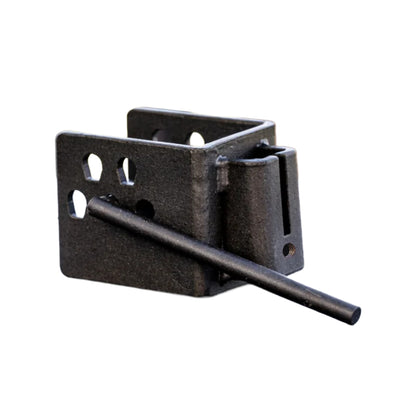 Marina Mount carbon steel dock mounting system with removable ergonomic handle