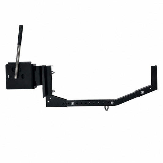 Marina Mount manual kayak lift with adjustable cradle and operating handle