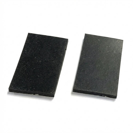 Two black replacement rubber inserts for the Marina Mount dock mounting system
