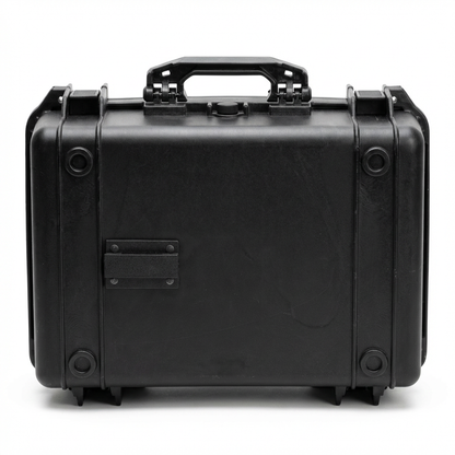 lockbox-attachment-front-view.jpeg
Front view of the black Marina Mount Waterproof Lockbox with carrying handle, secure latches, and mounting attachment